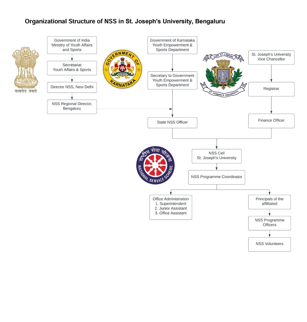 Flowchart of the NSS Organizational Structure